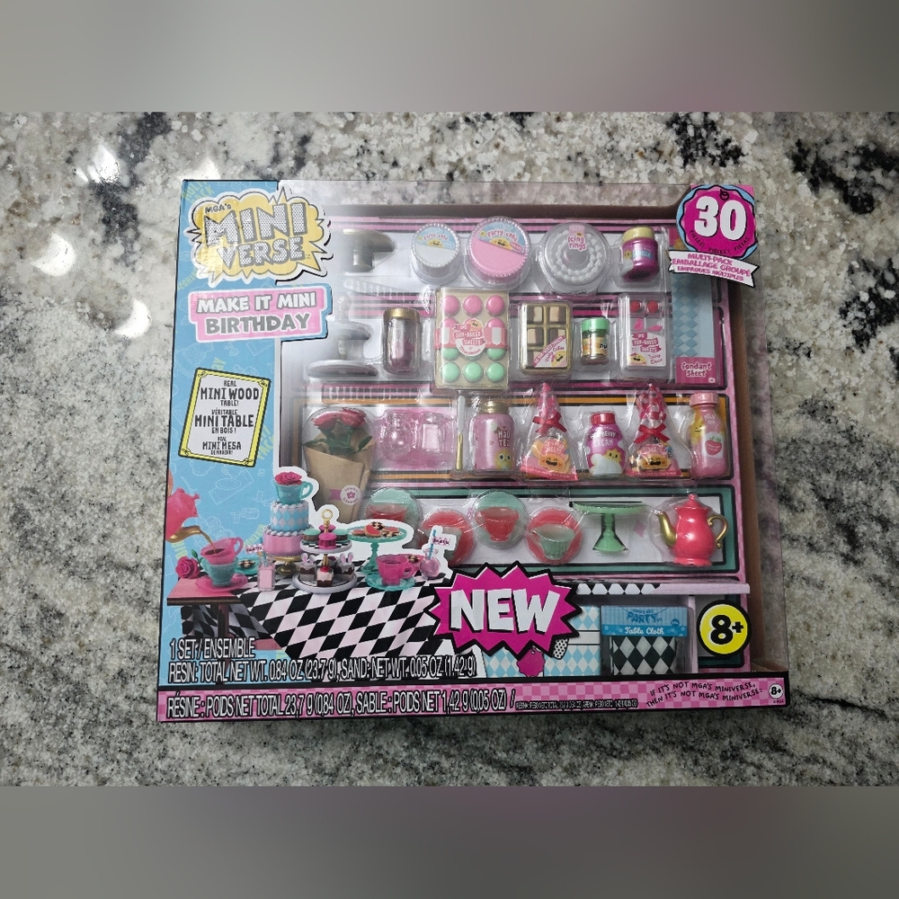MGA's Miniverse Make It Mini Birthday Multi-Pack. NEW!